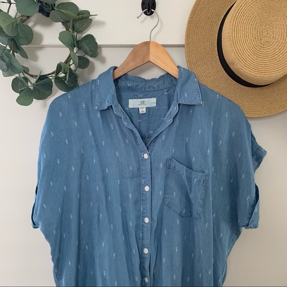 Denim Button Down - Picture 3 of 8